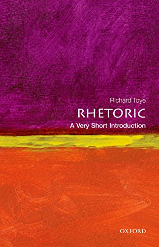 Rhetoric (By: Richard Toye) cover