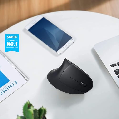 Anker 2.4G Wireless Ergonomic Vertical Mouse, Right Hand