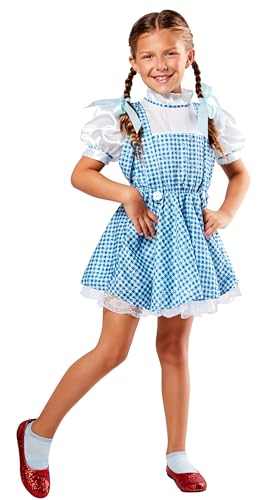 Rubies The Wizard of Oz: Dorothy Sequin Costume Dress for Kids, Girl's Toddler