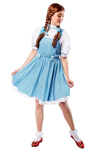 Rubies The Wizard of Oz: Dorothy Costume for Adults, Women's Standard