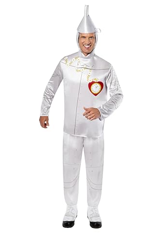 Rubies The Wizard of Oz: Tin Man Costume for Adults, Men's One Size