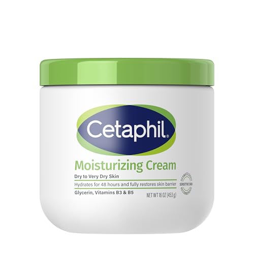 Cetaphil Face & Body Moisturizer, Hydrating Moisturizing Cream for Dry to Very Dry, Sensitive Skin