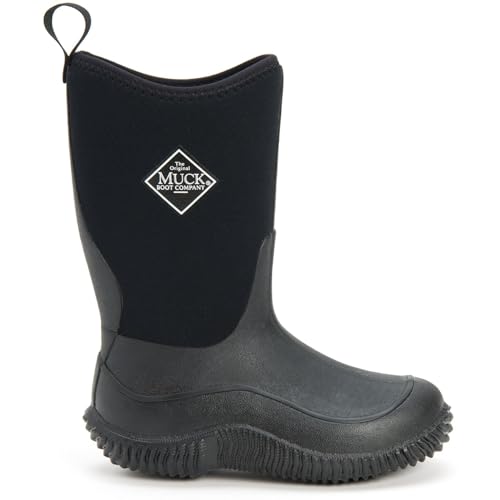 MUCK Kids' Hale Boot, Black, Size 1(M)