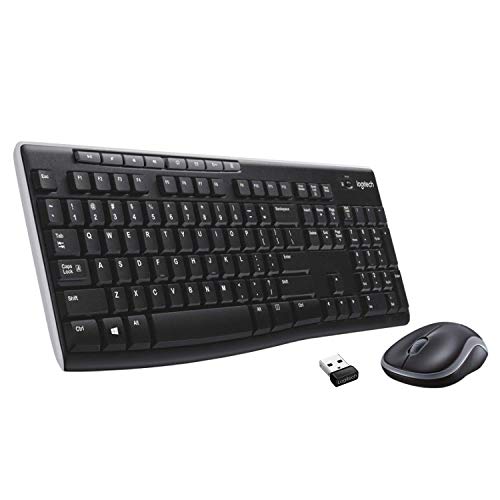 Logitech MK270 Wireless Keyboard and Mouse Combo Affordable Performance Enjoy stress-free work away