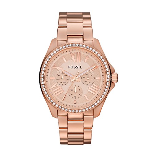 Chronograph Rose Dial Women's Watch - AM4483