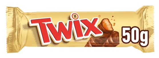 🔥 STARKER PREIS (-67%) Twix Schokolade Riegel Keks & Karamell Knusperriegel, 32x50g