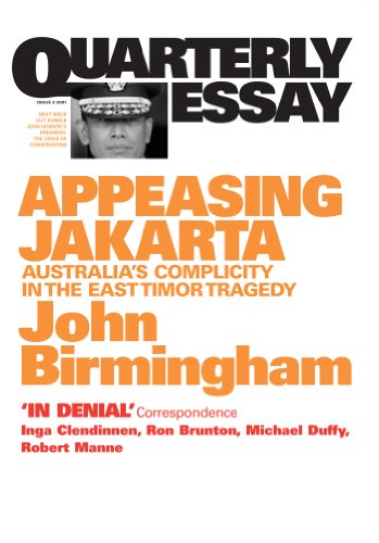 Appeasing Jakarta: Australia's Complicity in the East Timor Tragedy cover
