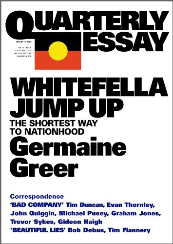 Whitefella Jump Up: The Shortest Way To Nationhood (By: Germaine Greer) cover