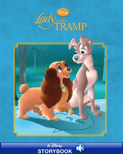 Walt Disney's Lady and the Tramp book cover