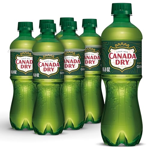 Canada Dry Ginger Ale Soda, .5 L bottles, 6 pack