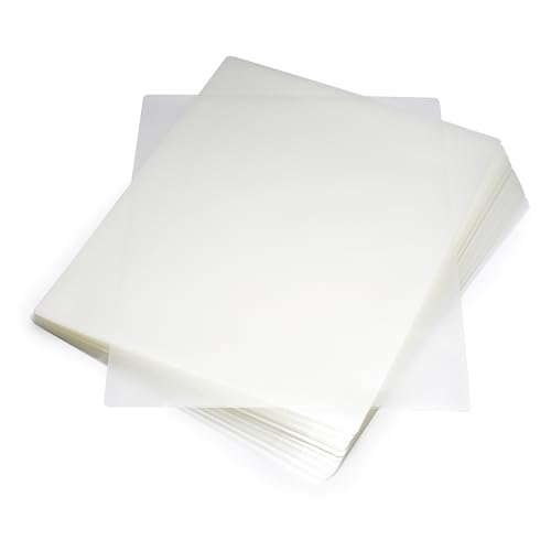 Amazon Basics Clear Thermal Laminating Plastic Paper Laminator Sheets, 3 mil, 11.5 x 9.0-Inch, 100-Pack