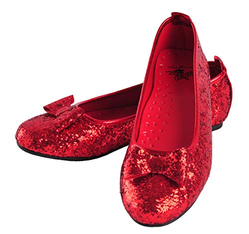 Rubies Wizard of Oz: Dorothy Costume Shoes for Adults, Women's Small Red