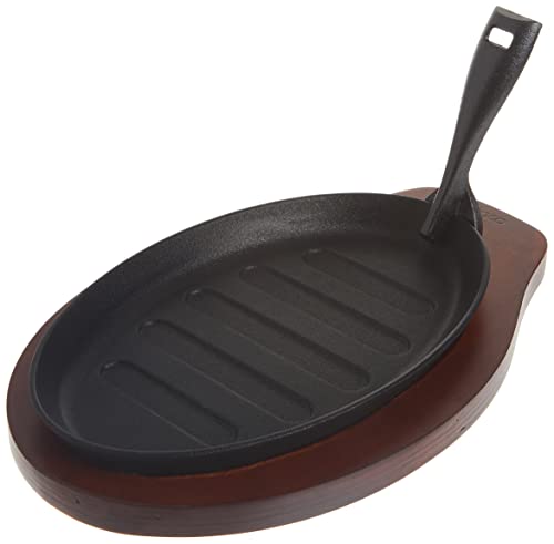 Winco ISP-3 Cast Iron Steak Platter Restaurant Grade