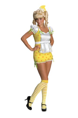 Rubie's Costume Strawberry Shortcake Secret Wishes Lemon Meringue and Accessories, Yellow/White, X-Small