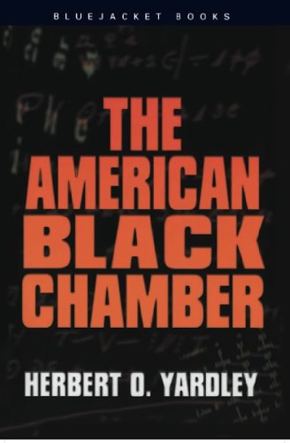The American Black Chamber book cover