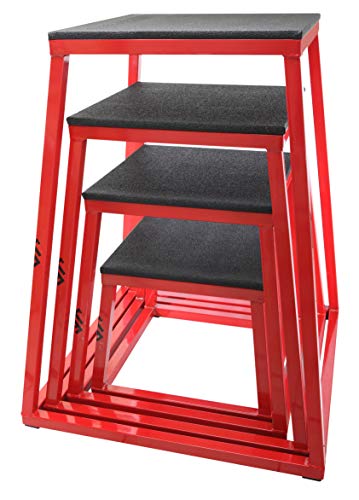 JFIT Plyometric Jump Box Set (Steel Platforms)