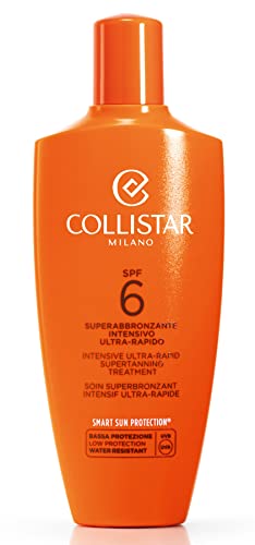 (-24%) Collistar intensive, ultraschnelle Superbräunungsbehandlung mit LSF 6, mit Bräunungsaktivator und -beschleuniger, für Gesicht und Körper geeignet, 200 ml
