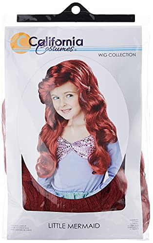 California Costumes, Lil' Mermaid Wig Red