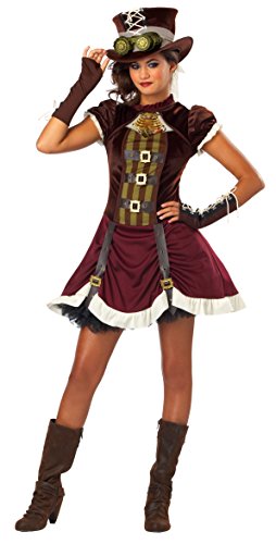 California Costumes Tween Steampunk Girl Costume - L