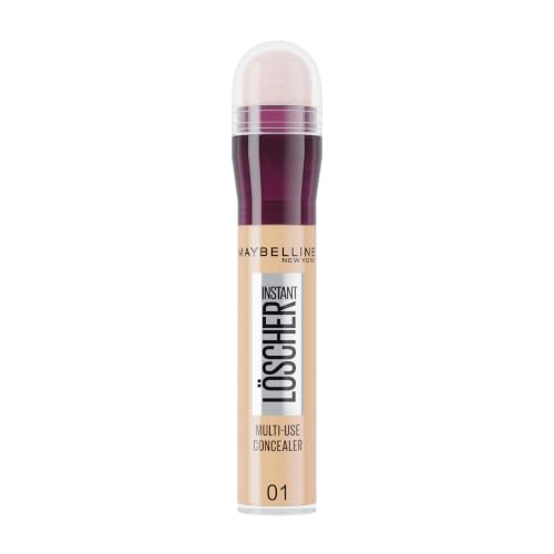 (-31%) Maybelline New York Instant Anti-Age Effekt Löscher Concealer gegen Augenringe & Falten, Mit Goji-Beere & Haloxyl, Mikro-Lösch-Applikator für präzises Abdecken, Nr. 01 Light, 6,8ml