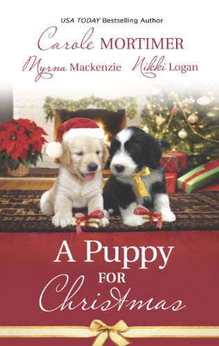 A Puppy for Christmas (With: Nikki Logan,Carole Mortimer) cover