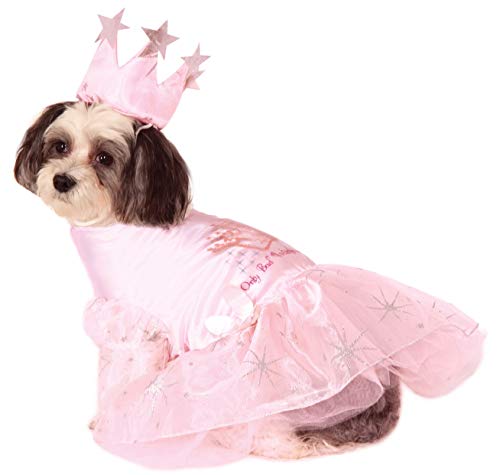 The Wizard of Oz: Glinda Pet Costume for for Dogs or Cats by Rubies, Large