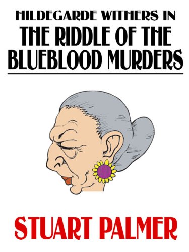 The Riddle of the Blueblood Murders cover