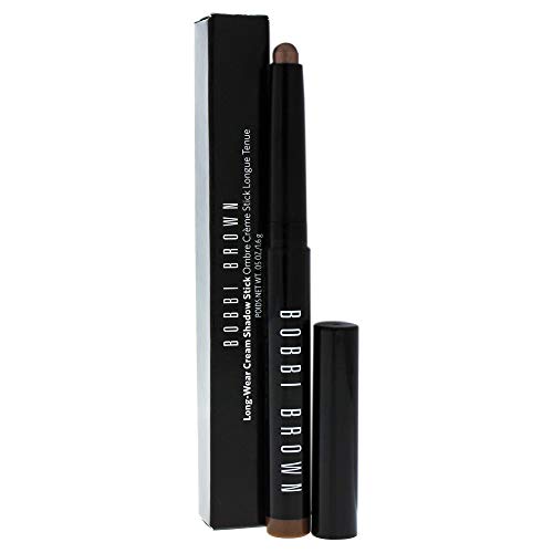 Bobbi Brown Long-Wear Cream Shadow Stick | 24-Hour Eyeshadow Stick | High-Pigment, Buildable Shades with Three Finishes, 0.05 Ounce, Golden Bronze