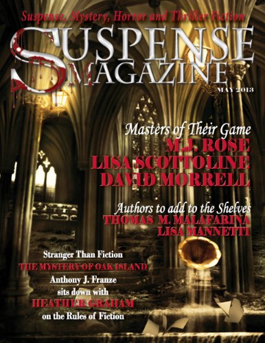 Suspense Magazine May 2013 cover