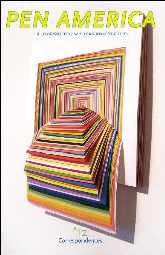 PEN America Issue 12: Correspondences book cover
