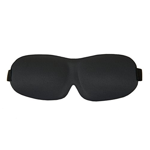 Travelon Eye Mask, Black, 8 x 3, Eye Mask