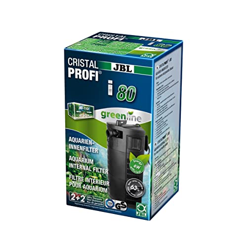 (-37%) JBL CristalProf i80 greenline Energieeffizienter Innenfilter für Aquarien mit 60-110 L, 6097200