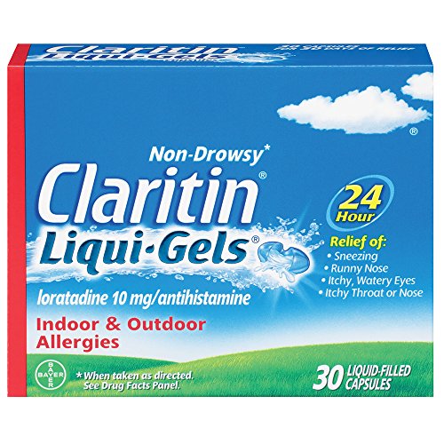Claritin 24 Hour Non-Drowsy Allergy Relief Liqui-Gels 10mg 30ct