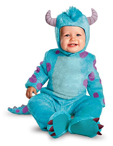 Disney Baby-BoysDisney Pixar Monsters University Sulley Classic Infant Costume, Blue/Purple, 6-12 Months