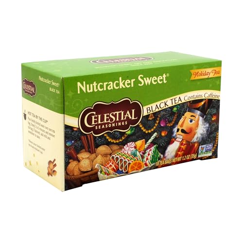 Celestial Seasonings Nutcracker Sweet Black Tea, 18 Count