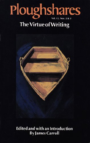 Ploughshares Fall 1989 cover