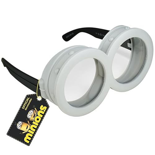 Sun-Staches Official Minions Goggles | Minions Costume Accessory | UV400 | One Size Fits Most