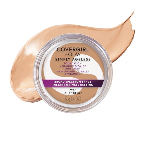 Covergirl & Olay Simply Ageless Instant Wrinkle-Defying Foundation Protects and Moisturizes