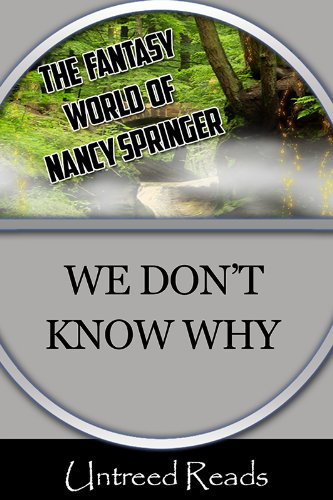 We Don't Know Why book cover