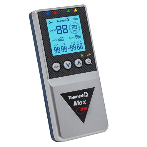 (-58%) TESMED Max 830 TENS, EMS & Massagegerät, 4 Kanäle, Wiederaufladbar