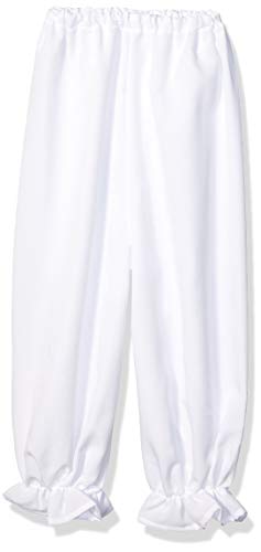 Alexanders Costumes Women's Rag Doll Bloomers, White, Medium