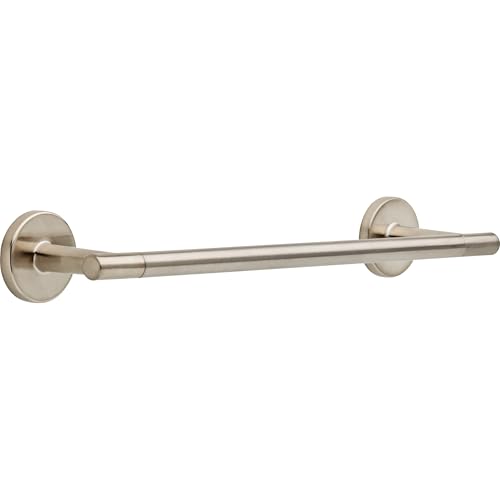 Delta Faucet 75912-SS Trinsic Wall Mounted 12" Towel Bar in Brilliance Stainless Steel, Bath Accessories