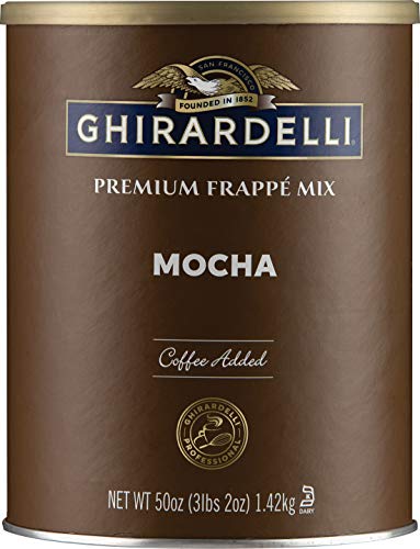 Ghirardelli Mocha Frappe, Powder, 3.12 lb