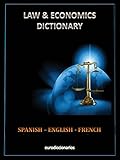 Dictionnaire De Droit Et Economie Espagnol Anglais Franais Spanish Edition