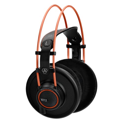 🔥 STARKER PREIS (-51%) AKG K712PRO Offener Over-Ear-Studiokopfhörer der Premium-Referenzklasse, ausgefeilte offene Technologie, revolutionäre Flachdraht-Schwingspule, breites und weites Klangbild, Komfortables Design