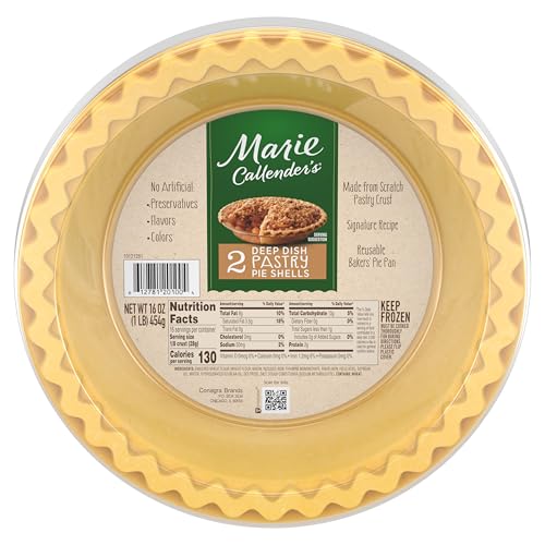 Marie Callender's Frozen Pastry Pie Crusts, 16 oz (frozen)