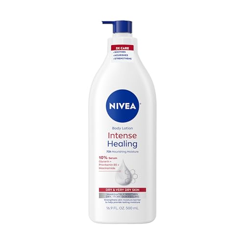 NIVEA Intense Healing Body Lotion Glycerin Provitamin B5 72-Hour