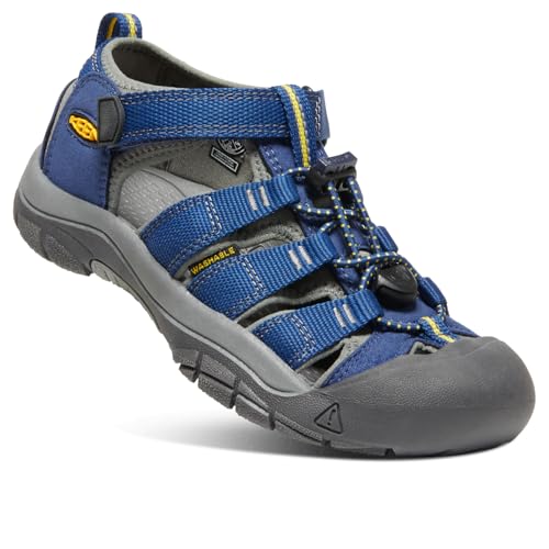 (-37%) KEEN Unisex Kinder Newport H2 Blaue Tiefen/Wasserspeier 38