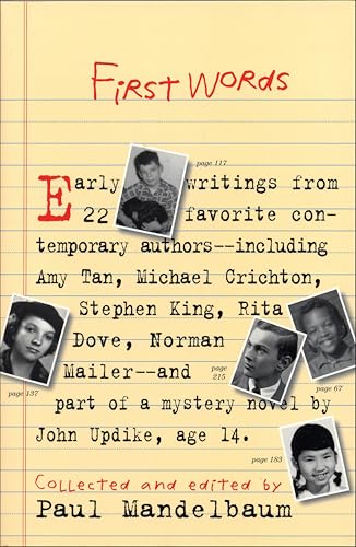 First Words: Earliest Writing from Favorite Contemporary Authors cover