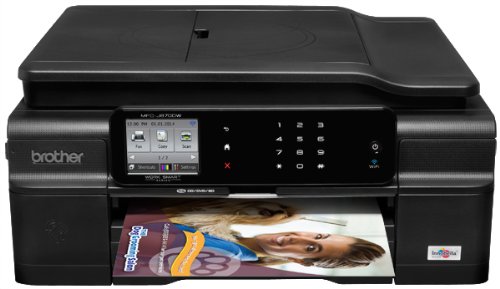 brother printer with long scanner